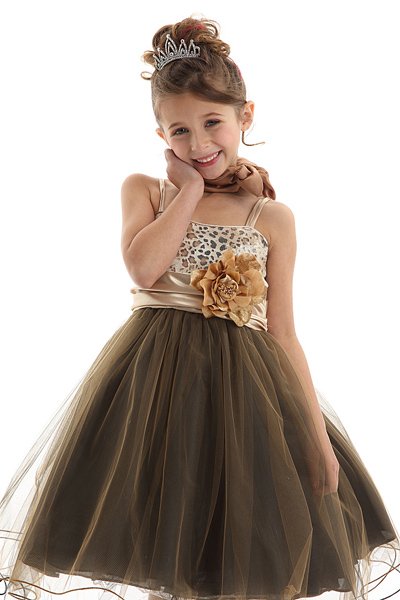 girls leopard dress